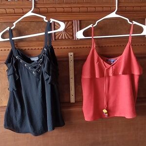 2 Boho Dressy tops SM/M